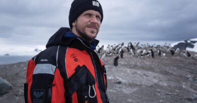 Gustaf Skarsgård ansluter till forskningsexpedition i Antarktis