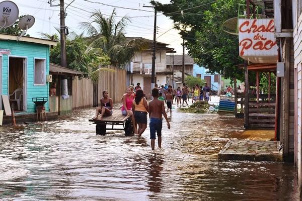 Förödande översvämningar allt vanligare i Brasiliens städer