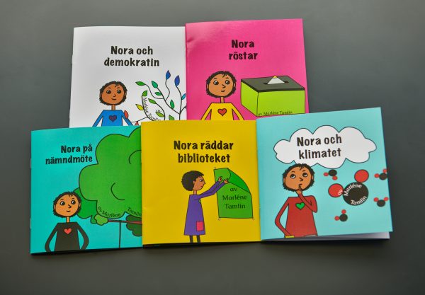 Klimat och demokrati fokus i nya barnböcker