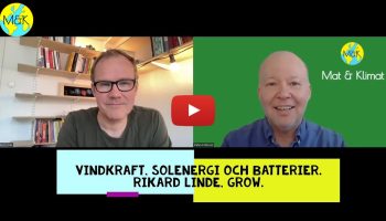 Vindkraft, solenergi och batterier. Rikard Linde, Grow Sverige. (BQ)